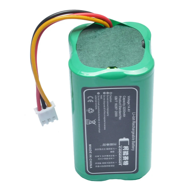 3200mAh 14.4V Battery For ABIR X5 X6 X8 R20 LIECTROUX C30B X