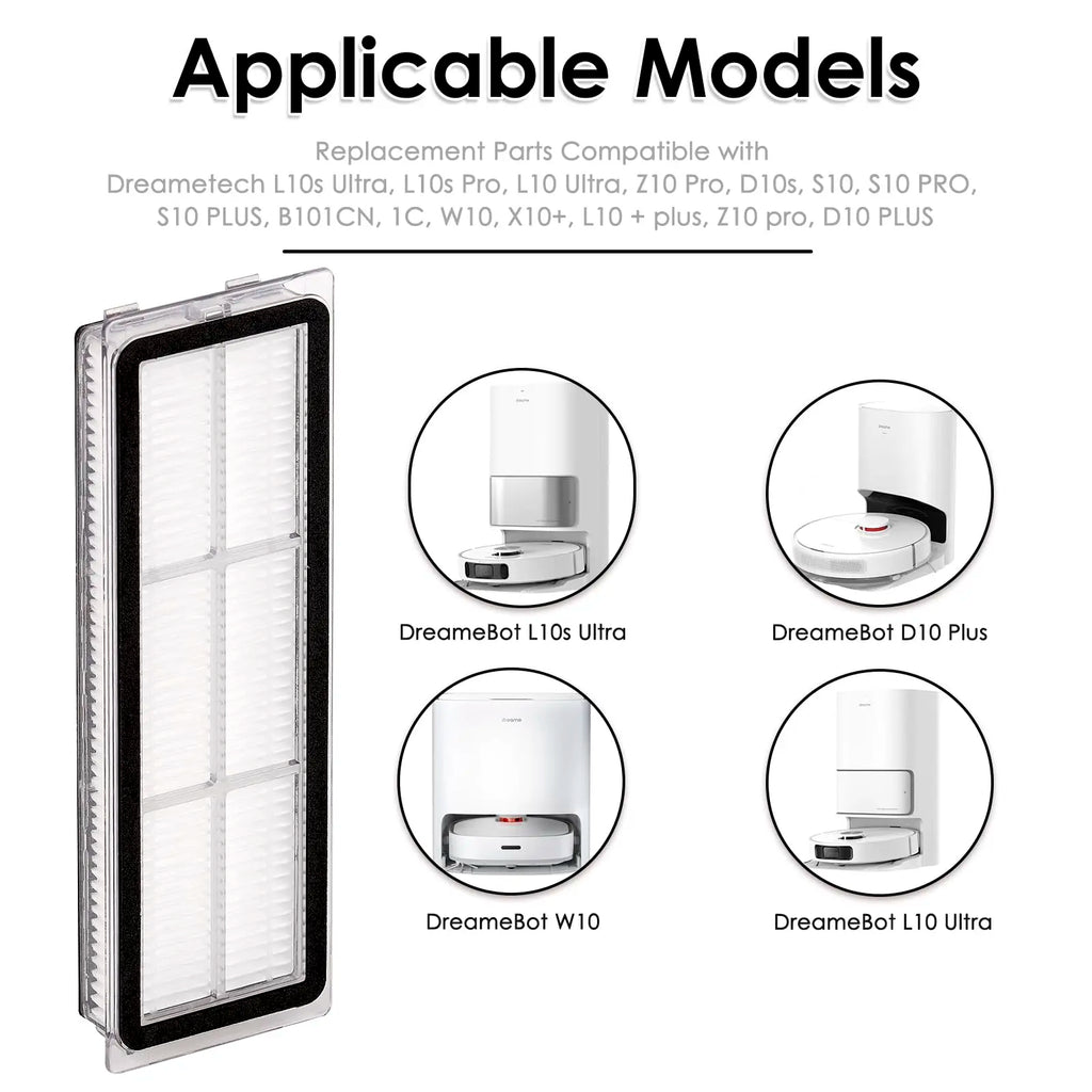 HEPA Filter For Xiaomi Robot Vacuum X20+ X20 Plus S20+ S10 P