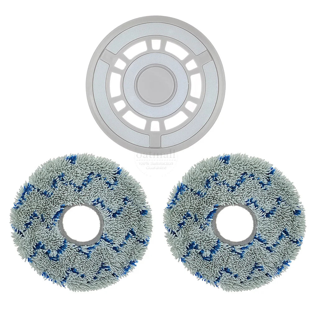 Compatible with Xiaomi Robot Vacuum X20 Plus / X20+ Accessories Vacuum Cleaner Spare Parts Replacement Kit Brush Filter Mop Pads