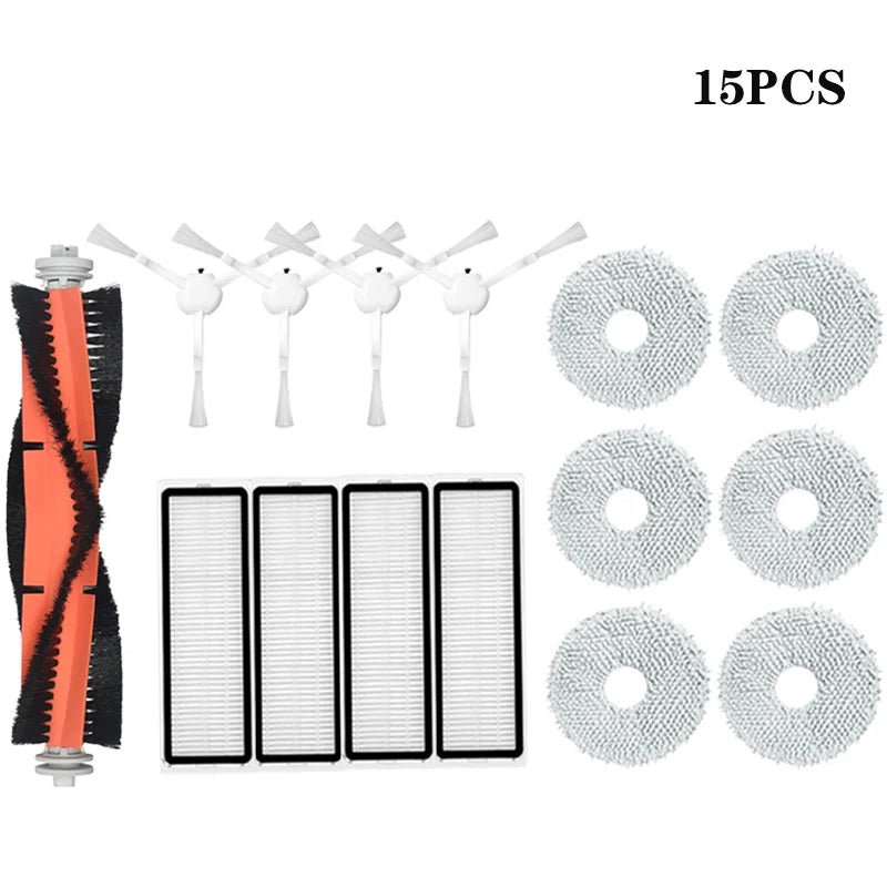 For Xiaomi Robot Vacuum X10+ X10 Plus B101GL Spare Parts Accessories Main Side Brush Hepa Filter Dust Bag Rag Mop Stand Dust Box