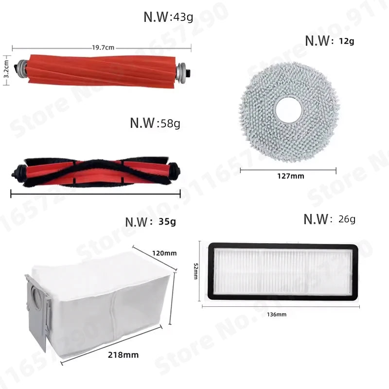 Roborock Qrevo S Qrevo Pro Qrevo MaxV Robot Vacuum Parts Mai