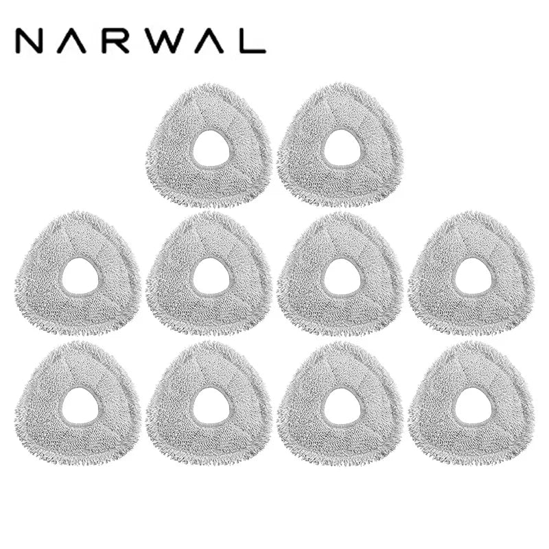 Narwal Freo X Ultra / J4 / J4 Lite Robot Vacuum Spare Parts Main Side Brushes Mop Cloths HEPA Filters Accessories