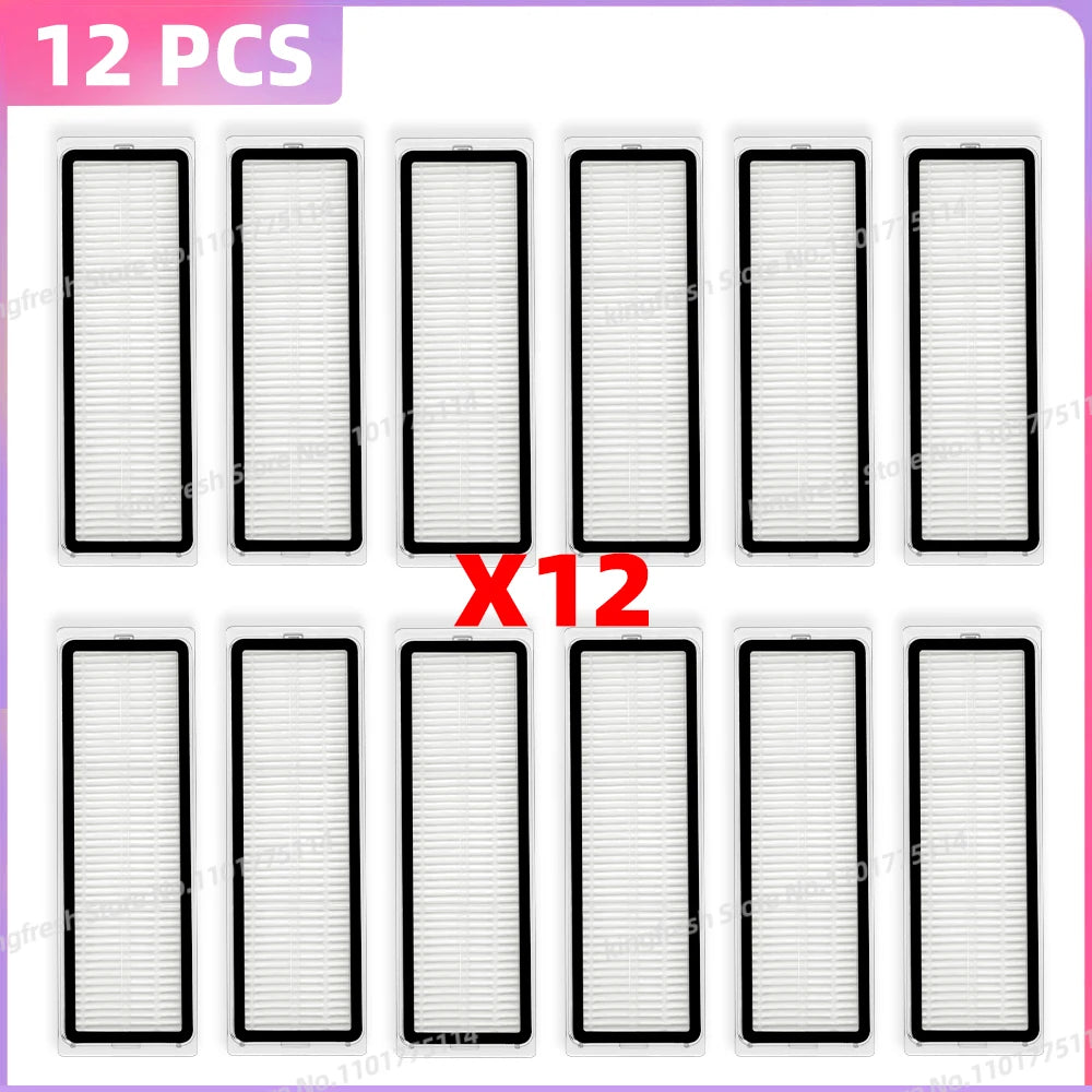 Fit For ( Xiaomi Robot Vacuum H40 / OV51 ) Vacuum Parts Dust Bag Main Roller Side Brush Mop Cloth HEPA Filter Accessories