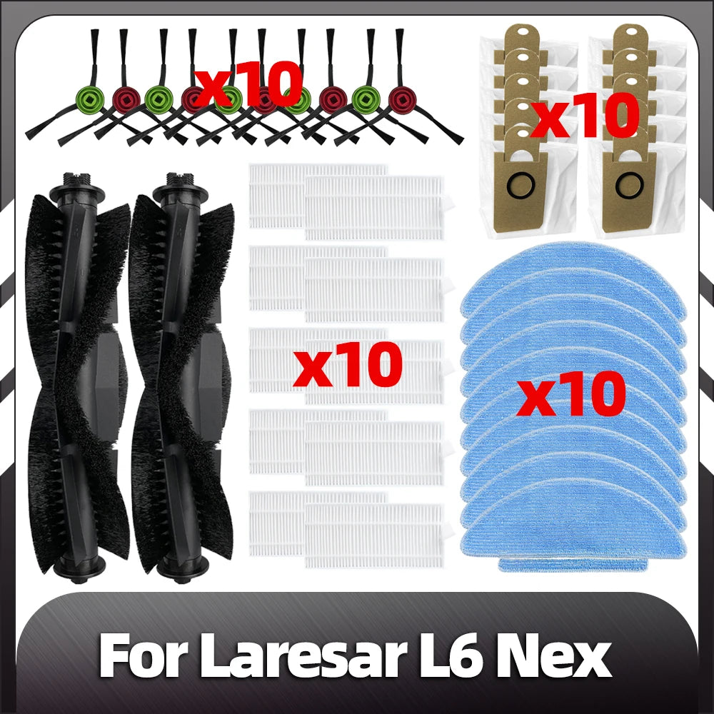 Compatible for Laresar L6 Nex Robot Vacuum Replacement Main 
