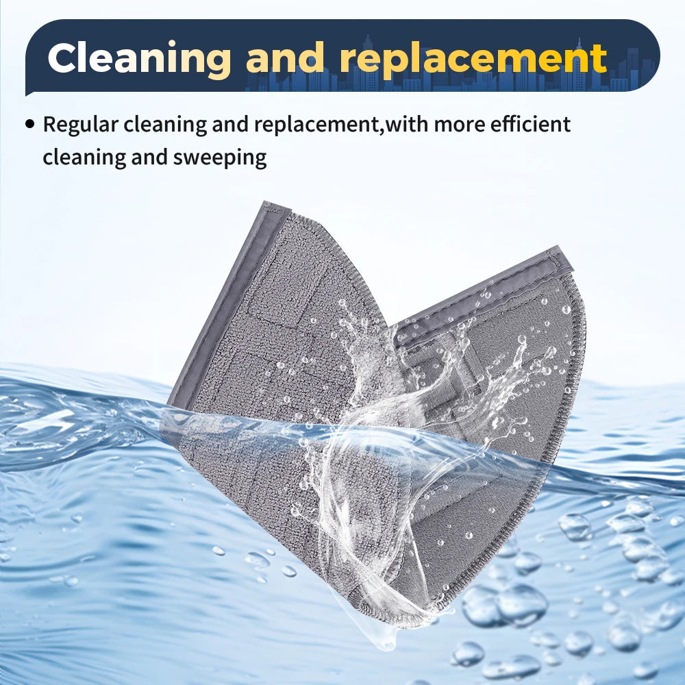 Double Vibration Mop Pad For Roborock S8 S8+ S8 Pro Ultra S8