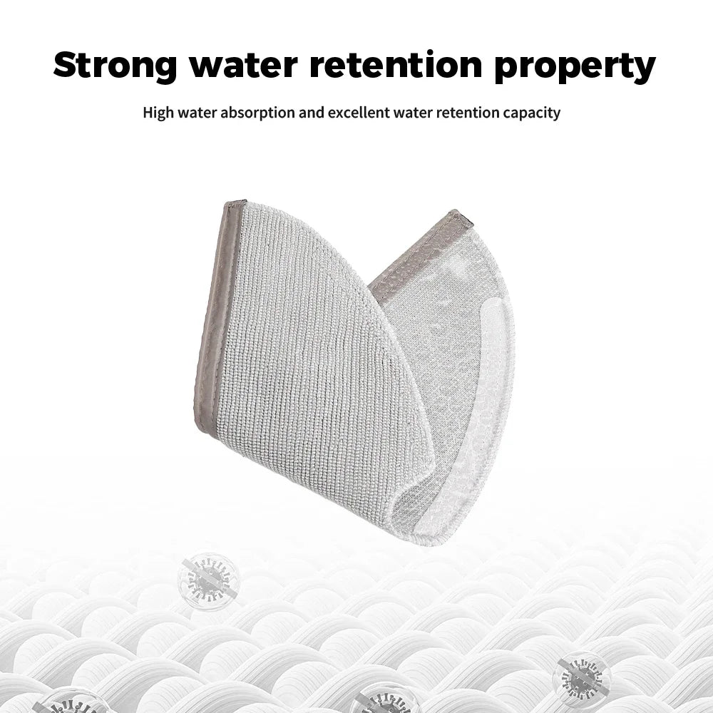 Mop Cloths Replacement For Roborock Q5 Pro Q5 Pro+ Q8 Max Q8