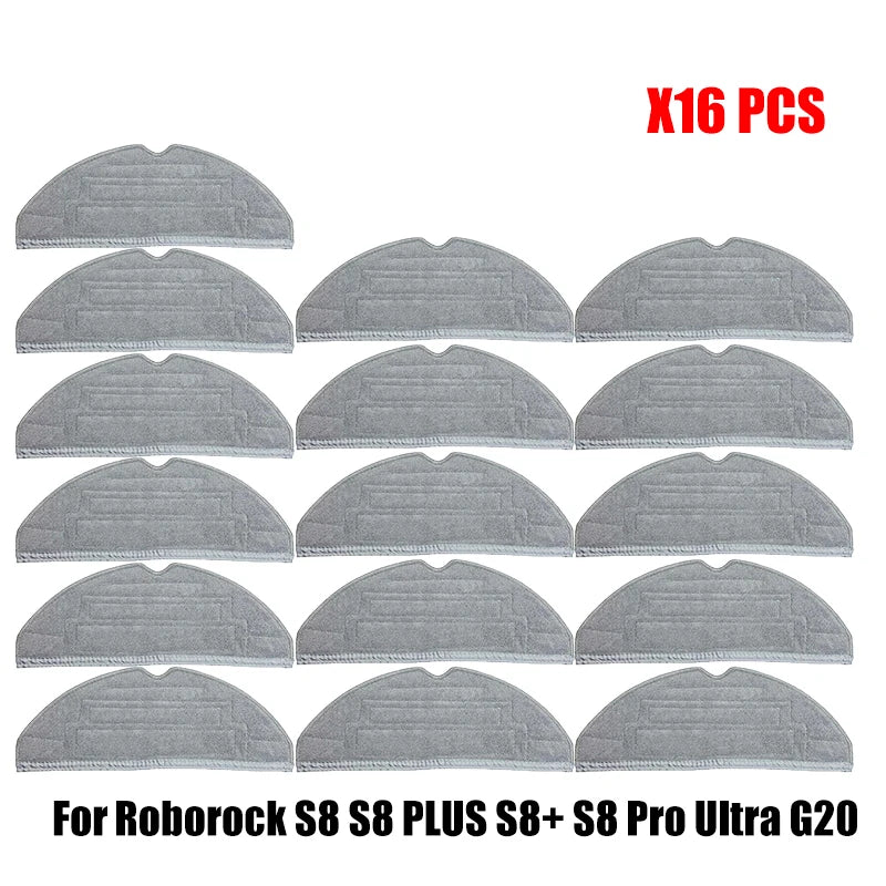 Mop Cloth for Roborock S8 S8 PLUS S8+ S8 Pro Ultra G20 Robot Vacuum Cleaner Accessories Double Vibration Mop Pad Rags Parts