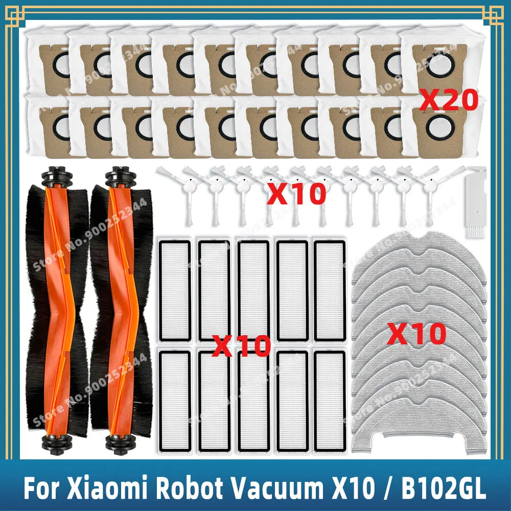 Compatible For Xiaomi Robot Vacuum X10 B102GL Replacement Sp