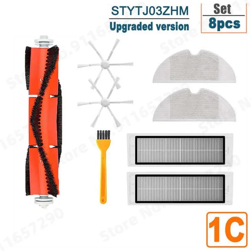 For Xiaomi Mi Robot Vacuum Mop 2 STYTJ03ZHM Filter Mop Cloth Mijia Robot Vacuum Cleaner Accessories Main Side Brush Spare Parts