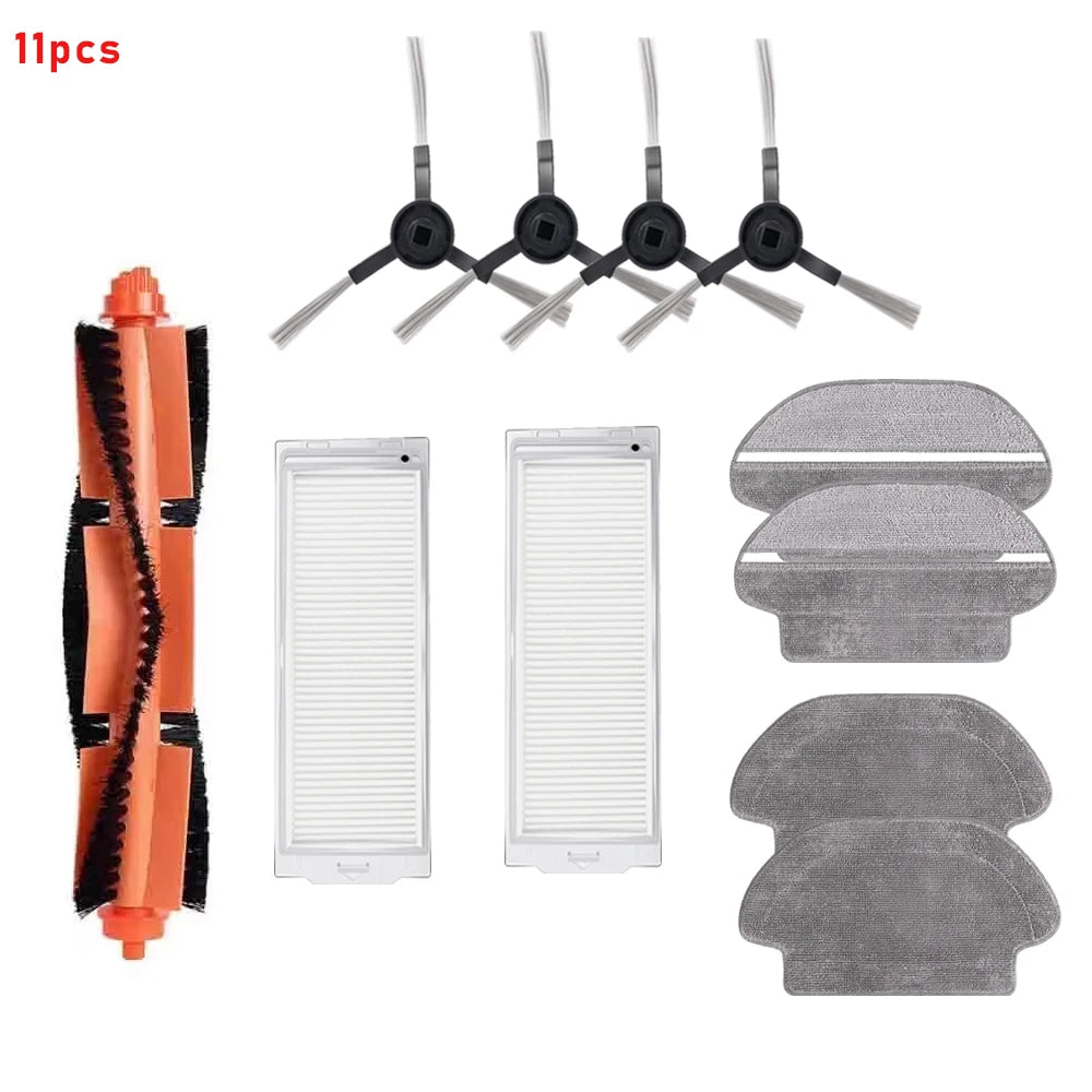 Accessories For Xiaomi Mi Robot Vacuum-Mop Pro STYTJ02YM Viomi V2 V3 SE Conga 3490 3690 Main Side Brush Mop Hepa Filter Parts