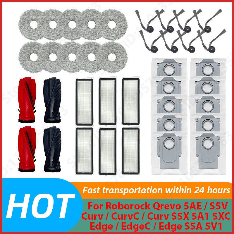 For ( Roborock Qrevo 5AE / S5V / Curv / CurvC / Curv S5X 5A1