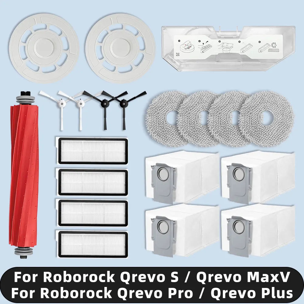 Compatible For ( Roborock Qrevo S / Qrevo MaxV / Qrevo Pro /