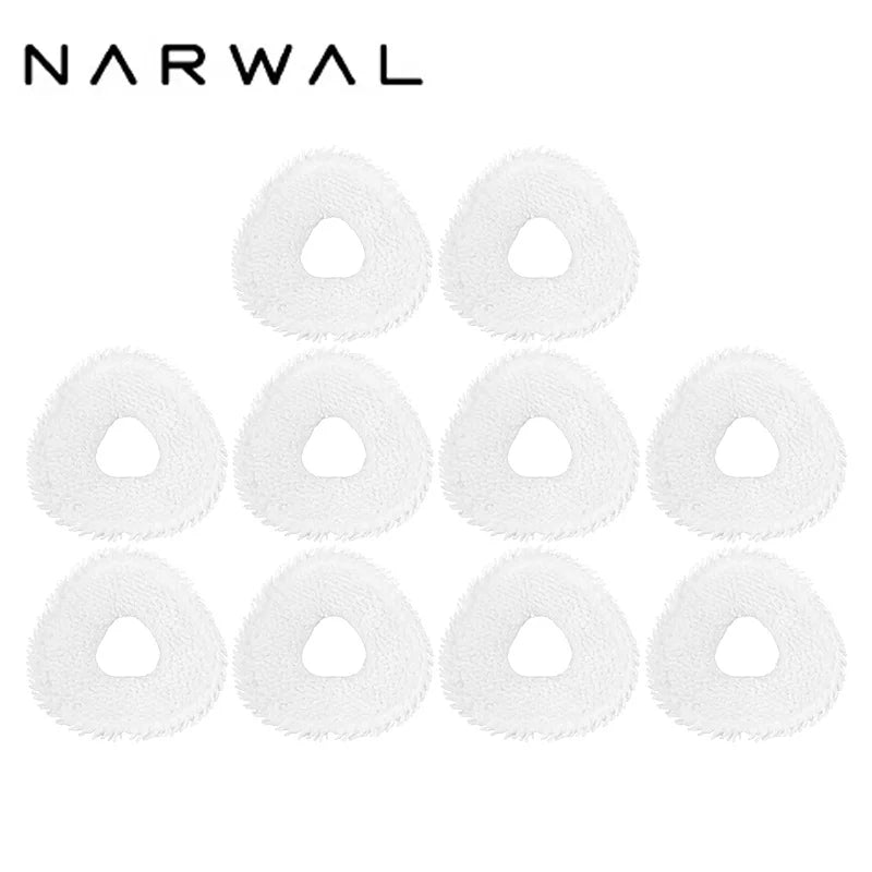 Narwal Freo Z10 Ultra YJCC025 Robot Vacuum Spare Parts Main Side Brushes Mop Cloths HEPA Filters Dust Bags Accessories