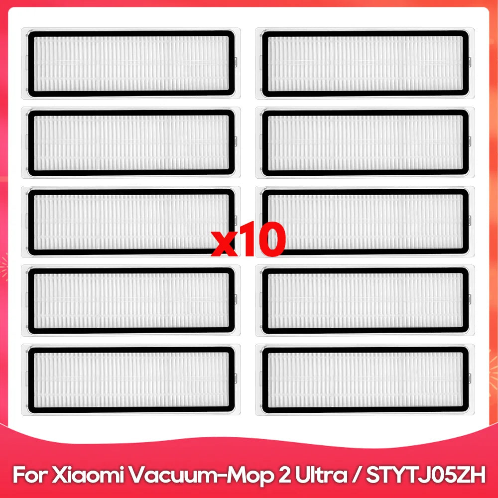 Fit For ( Xiaomi Mi Robot Vacuum Mop 2 Ultra / STYTJ05ZHM ) Main Side Brush Hepa Filter Mop Rag Dust Bag Replacement Spare Part