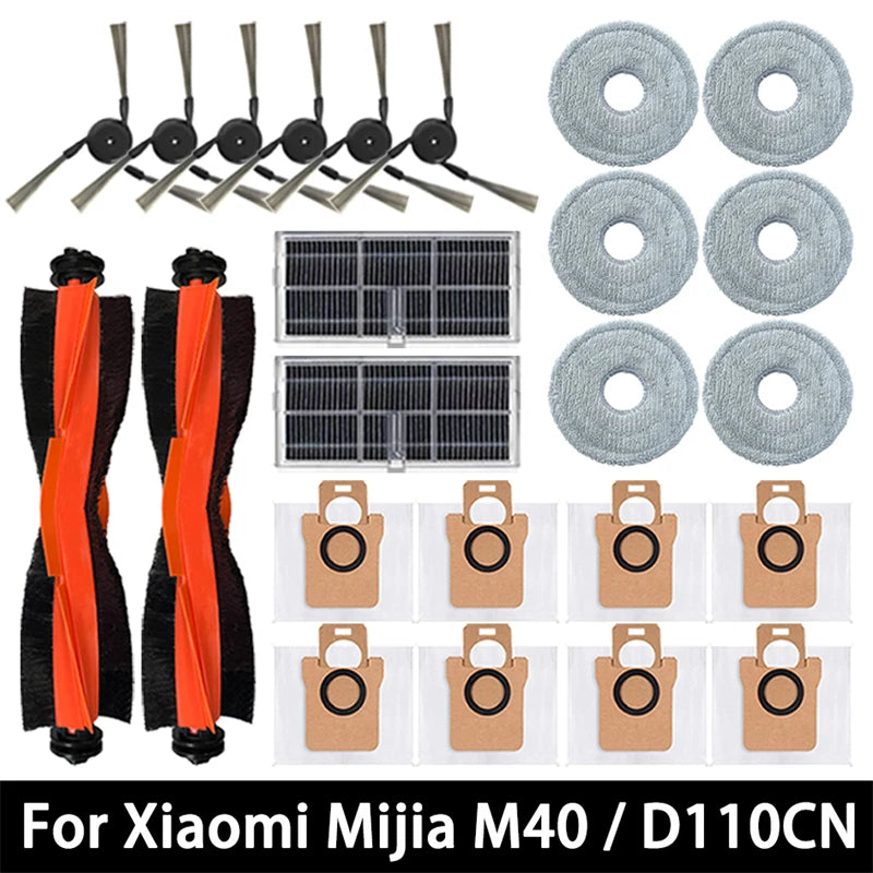 For Xiaomi Mijia M40 / D110CN Vacuum Robot Replacement Main 