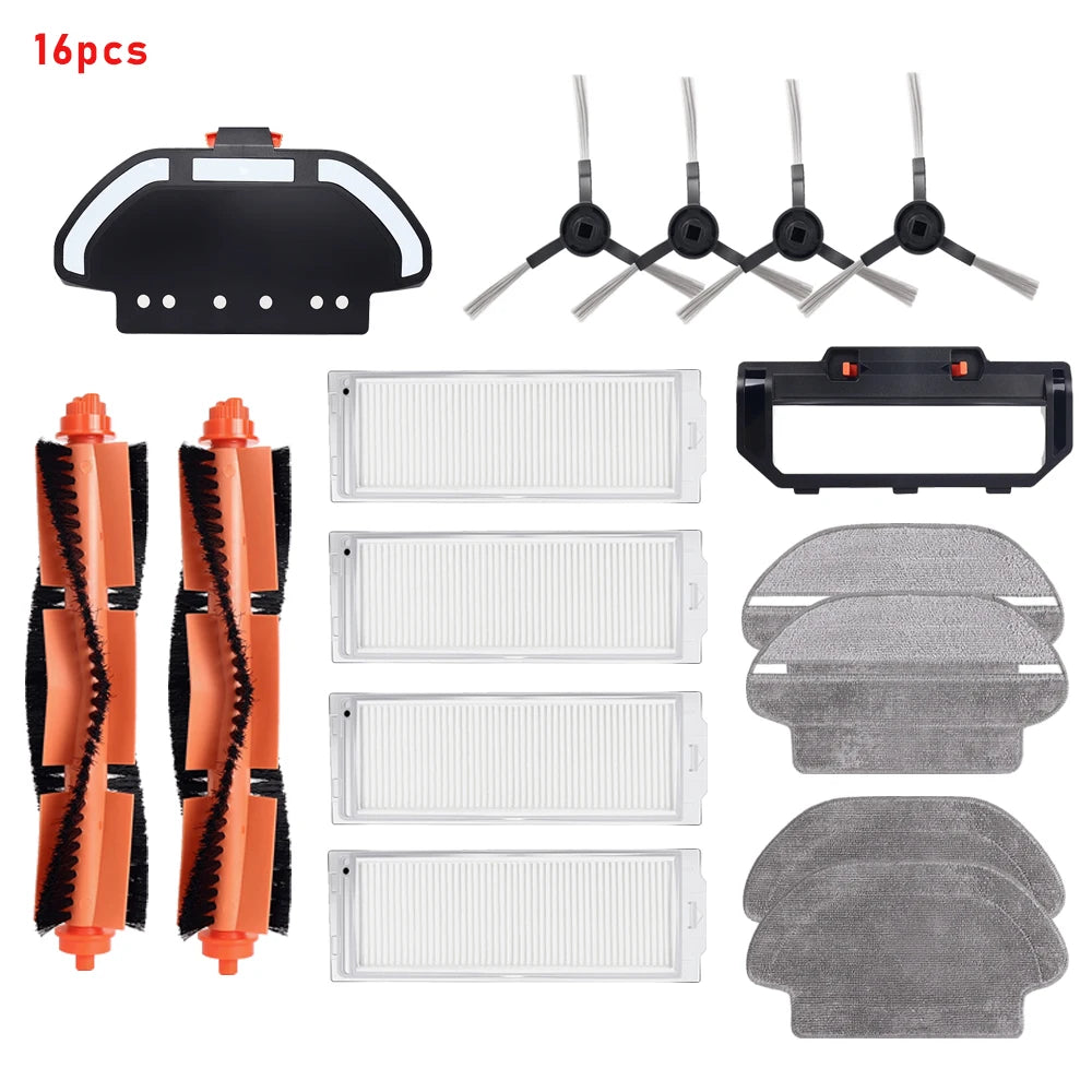Accessories For Xiaomi Mi Robot Vacuum-Mop Pro STYTJ02YM Viomi V2 V3 SE Conga 3490 3690 Main Side Brush Mop Hepa Filter Parts
