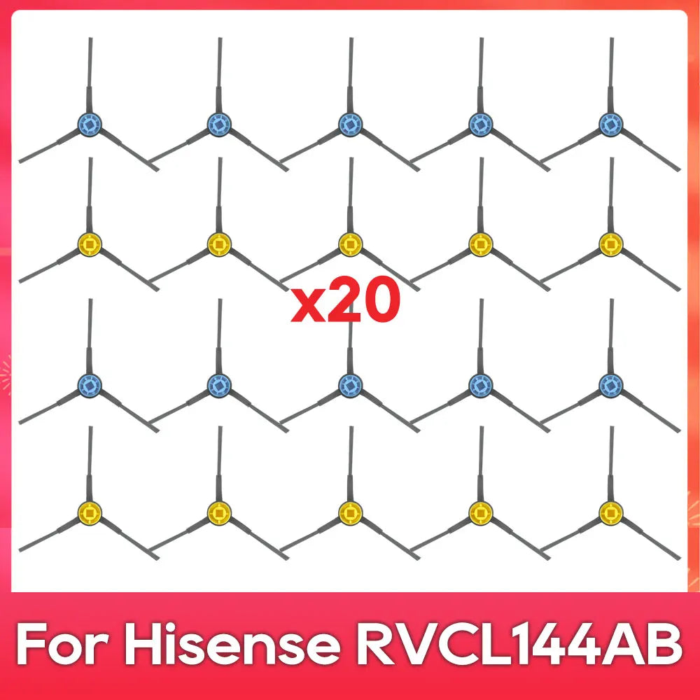 Fit For Hisense RVCL144AB Part Accessories Main Side Brush Filter Mop Robot Vacuum Cleaner Kit