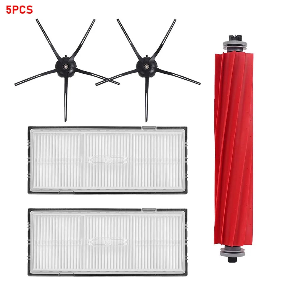 Main Brush Side Brush HEPA Filter Mop Cloth Kit Parts for Roborock S7 S70 S75 S7MaxV S7 Maxv Ultra T7S T7S Plus G10 Robot Vacuum