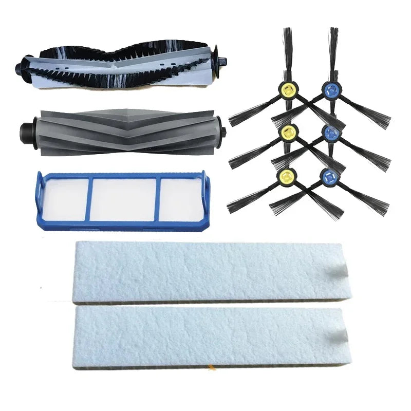 Robot Cleaner Main Roller Brush Cover Side Brush HEPA Filter Mop Cloth for ZACO Ilife A10s L100 A10 Robot Vacuum Cleaner Parts