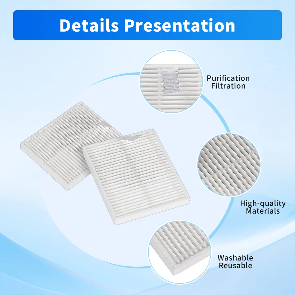 HEPA Filter For Xiaomi E12 E10 B112 S20 D106 E10C 3C Plus C1
