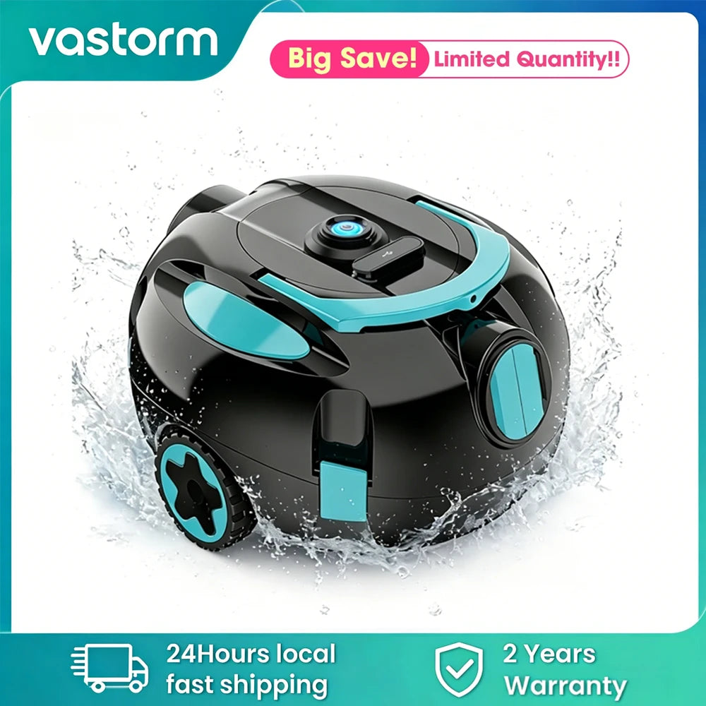 Vastorm H1 Pool Vacuum Robot Automatic Pool Cleaner 120 Mins