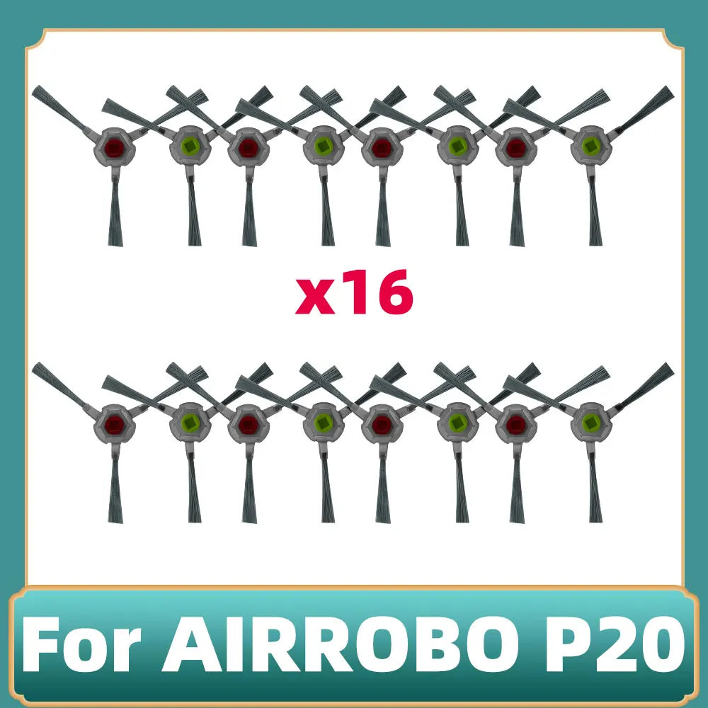 Compatible For AIRROBO P20 Robot Vacuum Cleaner Main Side Brush Hepa Filter Accessories Replacement Spare Parts Attachment Kit