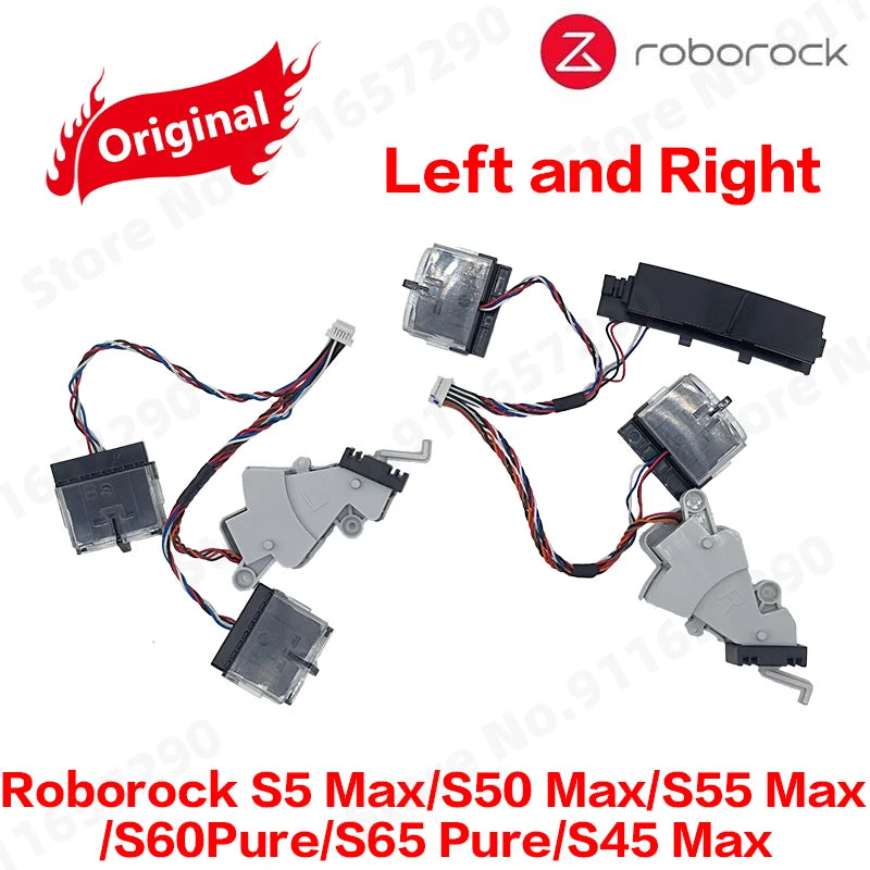 Original Roborock S5 Max/S50 Max/S55 Max/S60Pure/S65 Pure/S45 Max Right and Left Cliff Robot Vacuum Cleaner Cliff Accessories