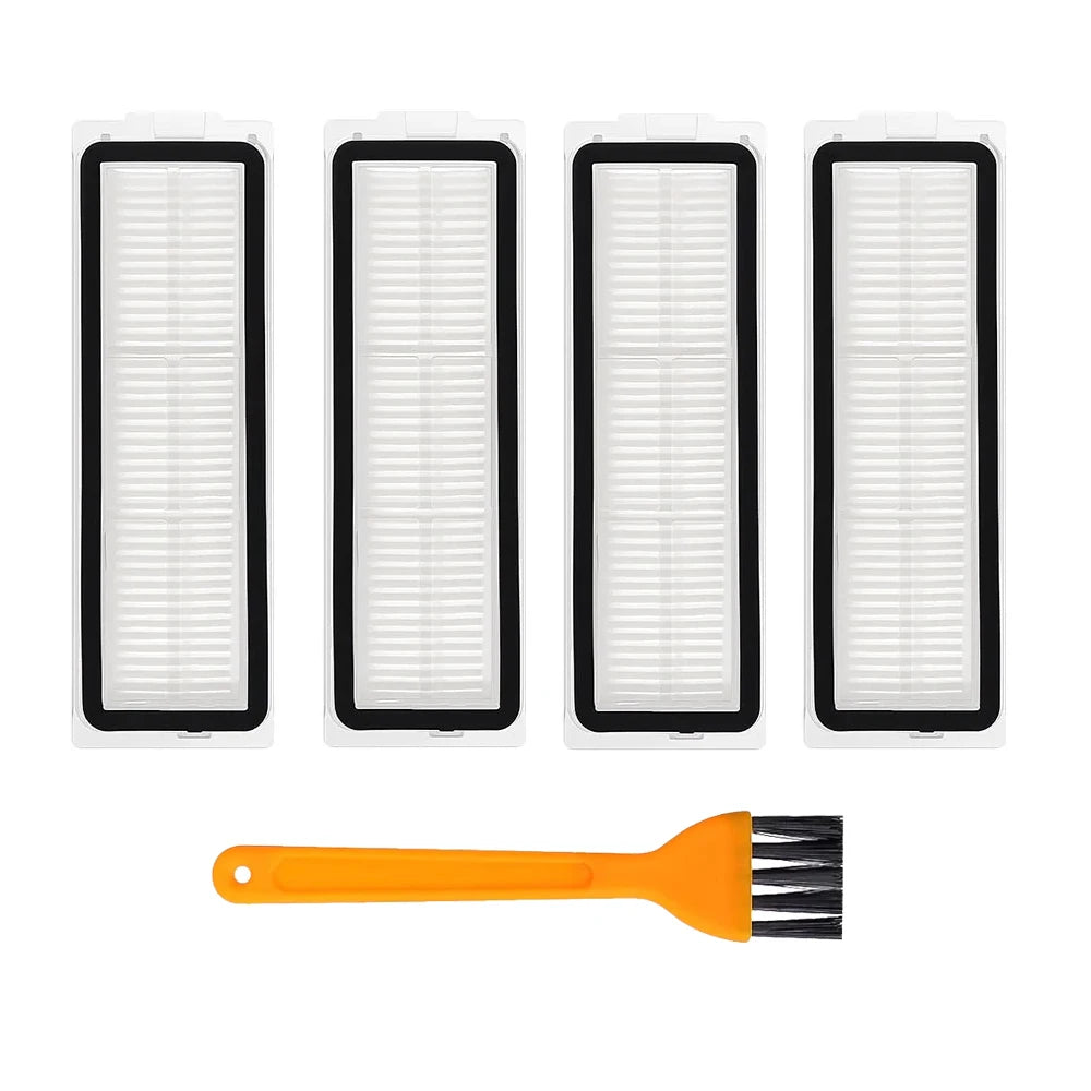 Mop Cloth Dust Bags Fit For Xiaomi 5 Pro/OV21CN Robot Vacuum Hepa Filter Side Brush Main Brush Dust Bag Filters Replacement Part