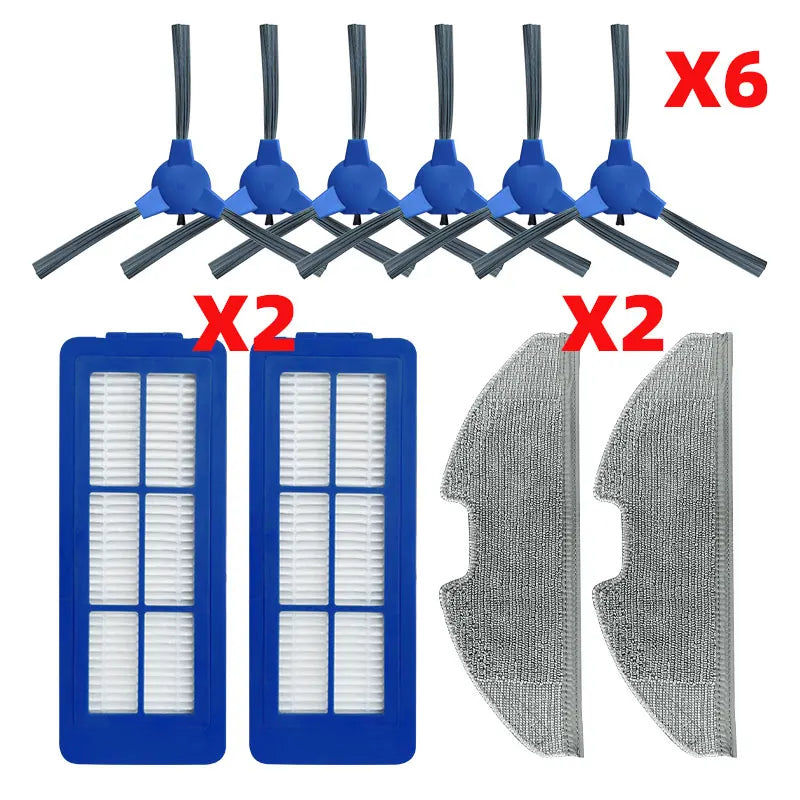 Hepa Filters Side Brush Mop Rags Cloths Replacement For Eufy Robovac G10 G30 Robot Vacuum Cleaner Spare Parts Kits Accessories