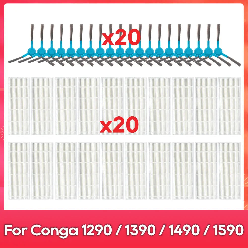 Fit For ( Conga 1290 / 1390 / 1490 / 1590 ) Hepa Filter Side