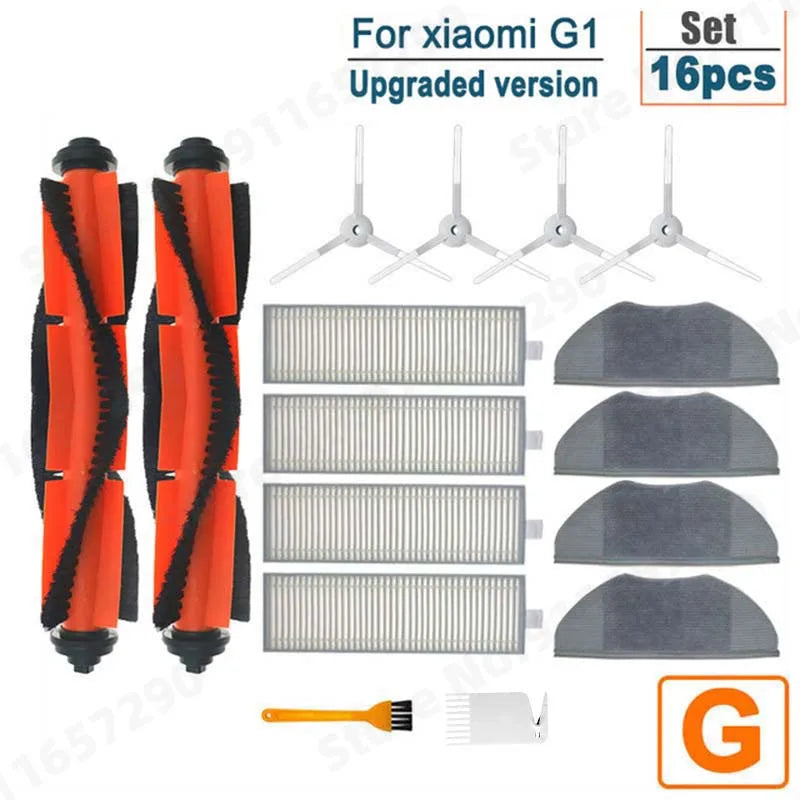 For Xiaomi G1 Mi Robot Vacuum-Mop Essential Hepa Filter Robot Vacuum Cleaner Spare Parts Main Side Brush Mop Cloths Accessories