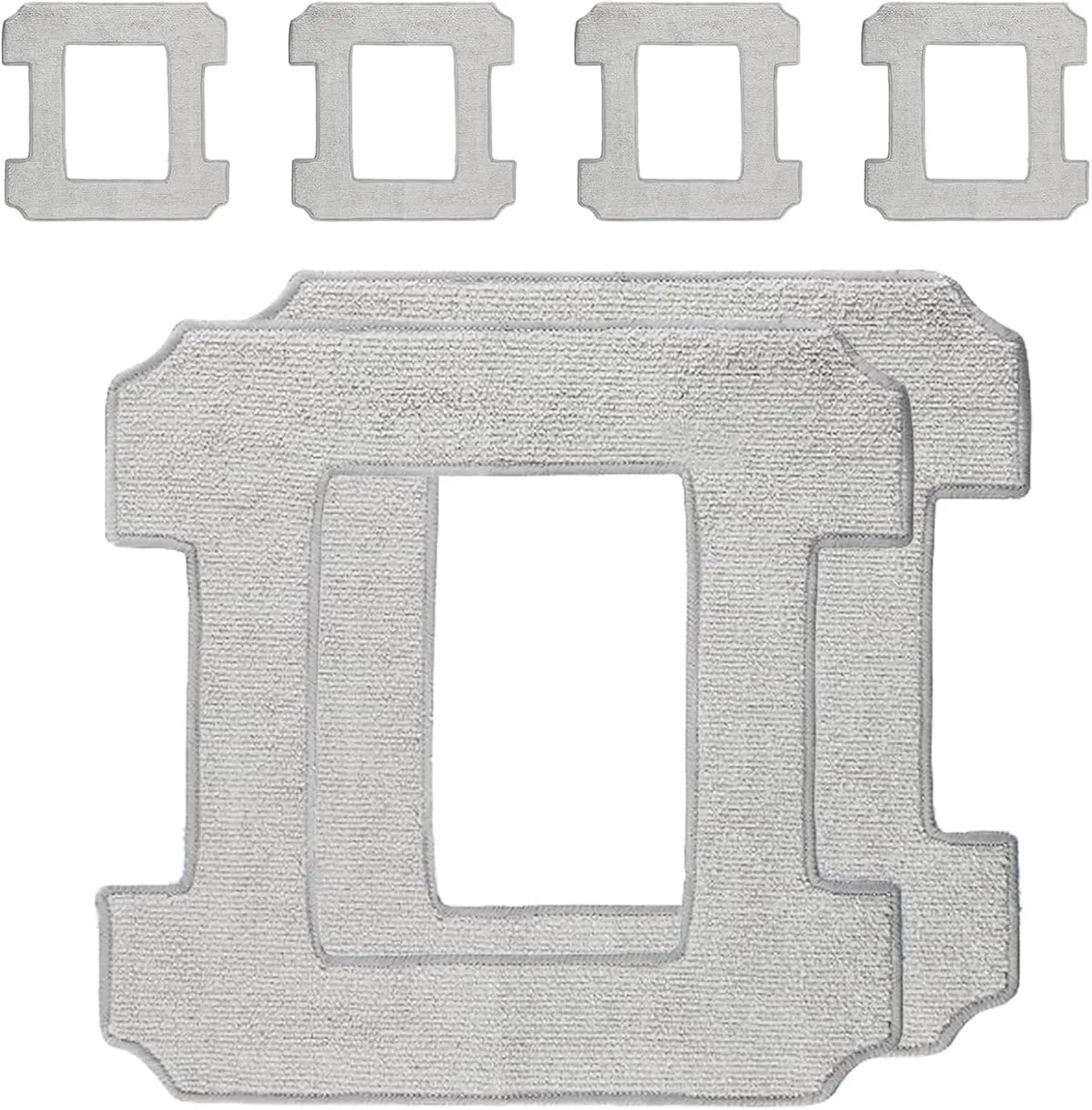 Cleaning Pads for Ecovacs Winbot W1 Pro / W1 / W2 Omni / W2 Robot Replacement Mop for Ecovacs Microfibre Mop Cloth Washable