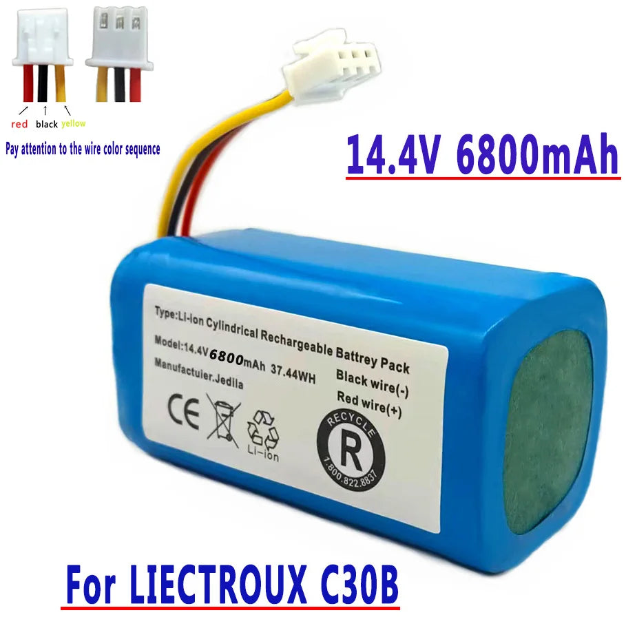 Jedila 14.8V (For C30B) High Capacity Original Battery for L
