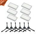 6x side brush 6x HEPA Filter kit for CHUWI ilife v5s v5 x5 i