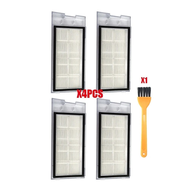 For Roidmi Eve Plus SDJ01RM Robotic Vacuum Cleaner Spare Parts Mop Cloth Hepa Filter Main Brush Side Brush Dust Bag Accessories