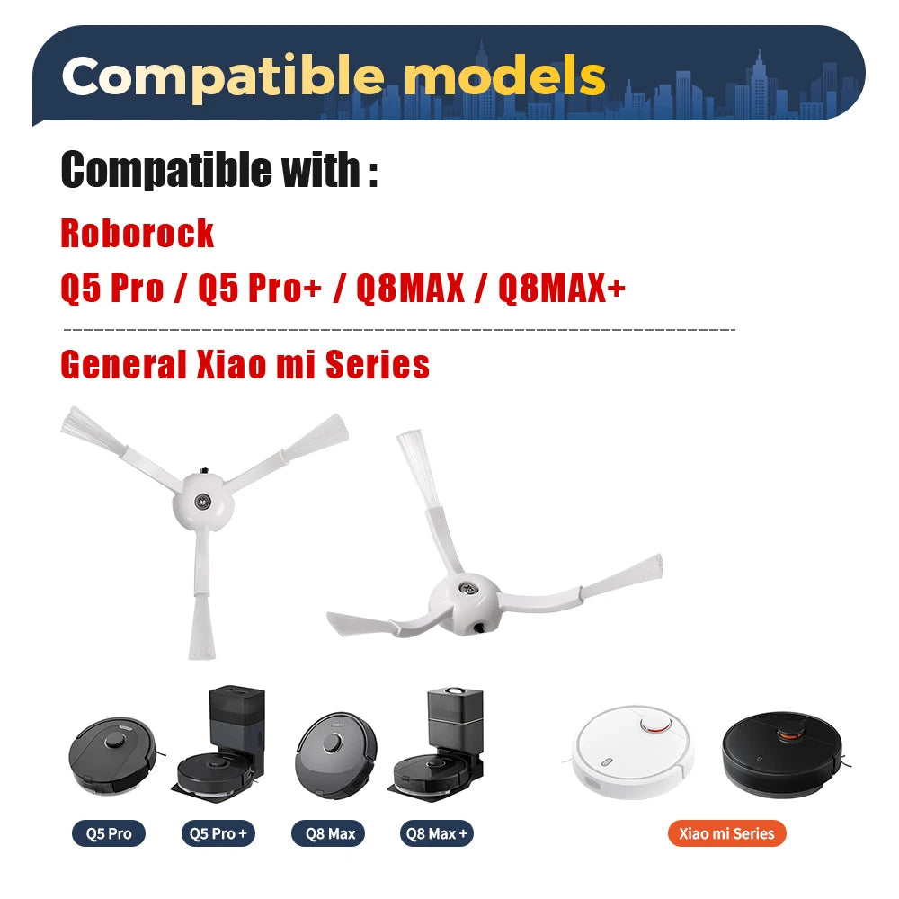 Side Brush Accessories For Xiaomi 1S For Roborock S5 S6 S5MA