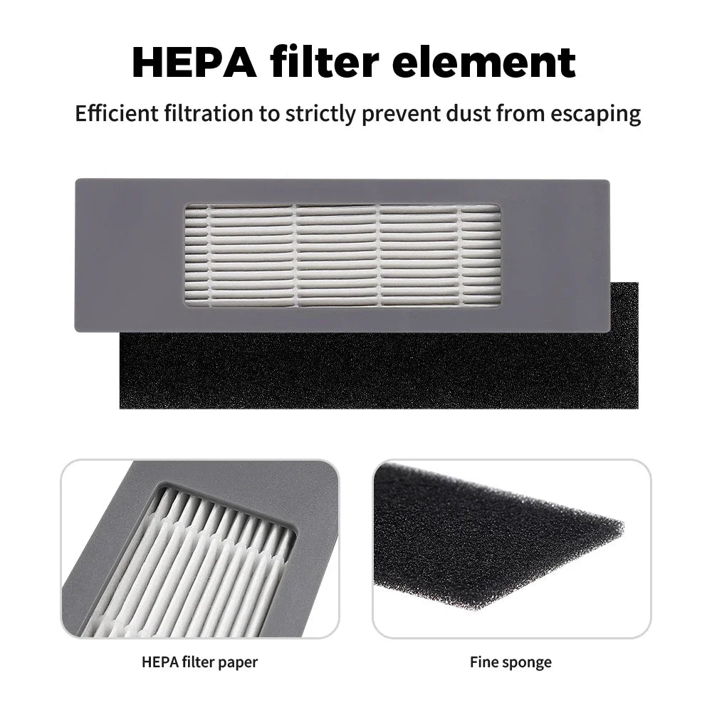 Filters Part For Ecovacs Deebot OZMO 920/950/T5/T8/T9/T8 AIV