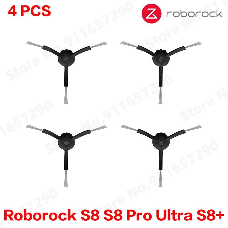 Roborock S8 Pro Ultra S8+ Robot Vacuum Spare Parts Mop Cloths Main Side Brushes HEPA Filters Dust Bags Accessories
