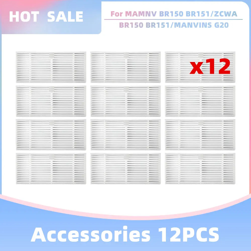 Fit For Teendow G20 iMartine BR151 DEERMA S40 XIEBro Life BR151 MAMNV BR150 BR151 Conga M10 Midea VCR04G Brush Filter Mop