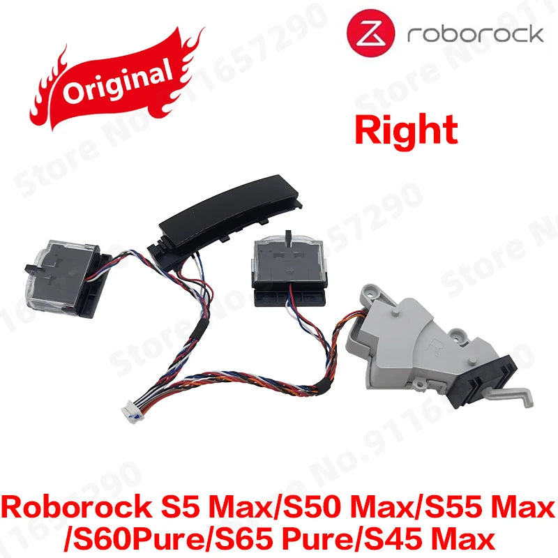 Original Roborock S5 Max/S50 Max/S55 Max/S60Pure/S65 Pure/S45 Max Right and Left Cliff Robot Vacuum Cleaner Cliff Accessories