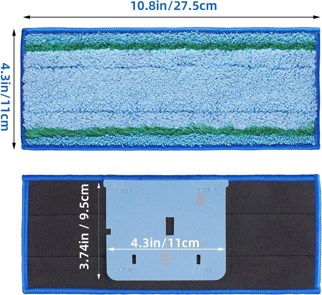 Mop Pad for iRobot Braava Jet M6 Ultimate Robot Mop Upgraded