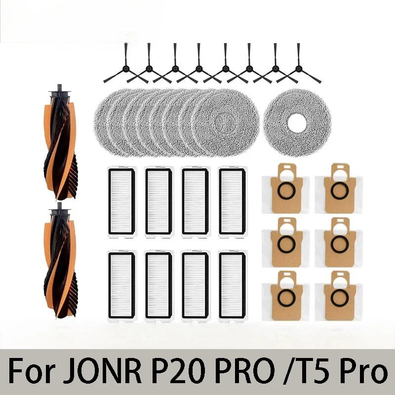 For JONR P20 PRO / T5 Pro Robot Vacuum Cleaner Accessories M