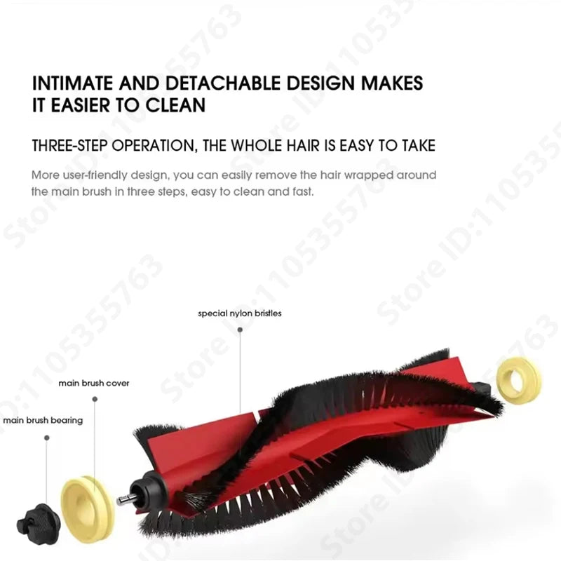 Roborock S5 MAX S50 MAX S55 MAX S6 MAXV HEPA Filter Side/Mai