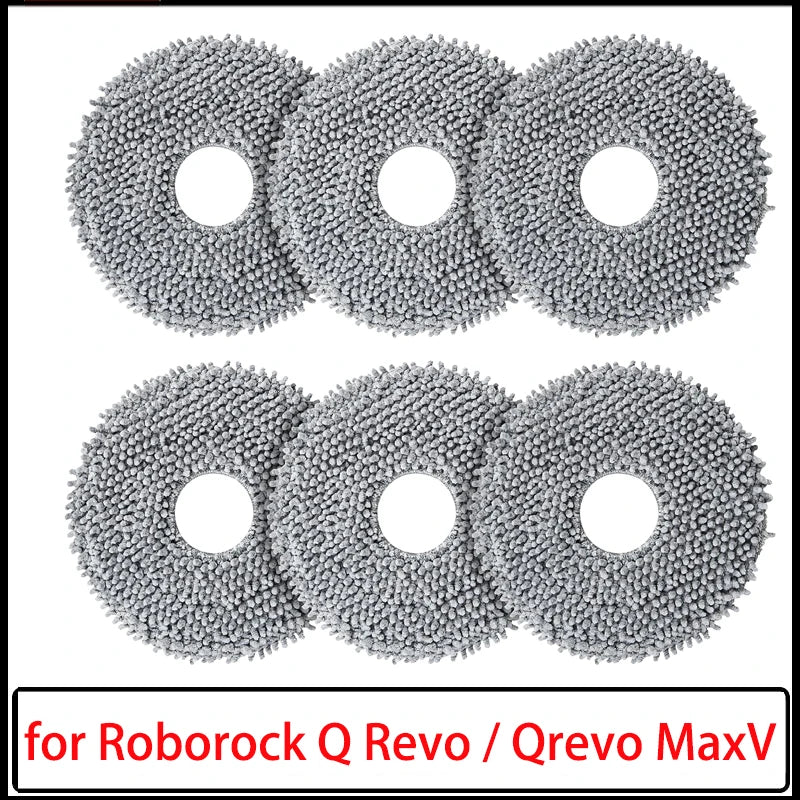 Wipes Mop for Roborock Saros 10R / Q Revo / Qrevo MaxV / Qre