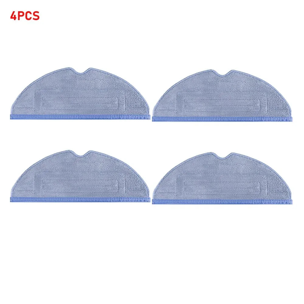 Washable Reusable Mop Cloths For Roborock T7S T8 Plus S7 S7Max S7MaxV Ultra S70 S75 G10 Robot Vacuum Accessories Mop Rags Parts