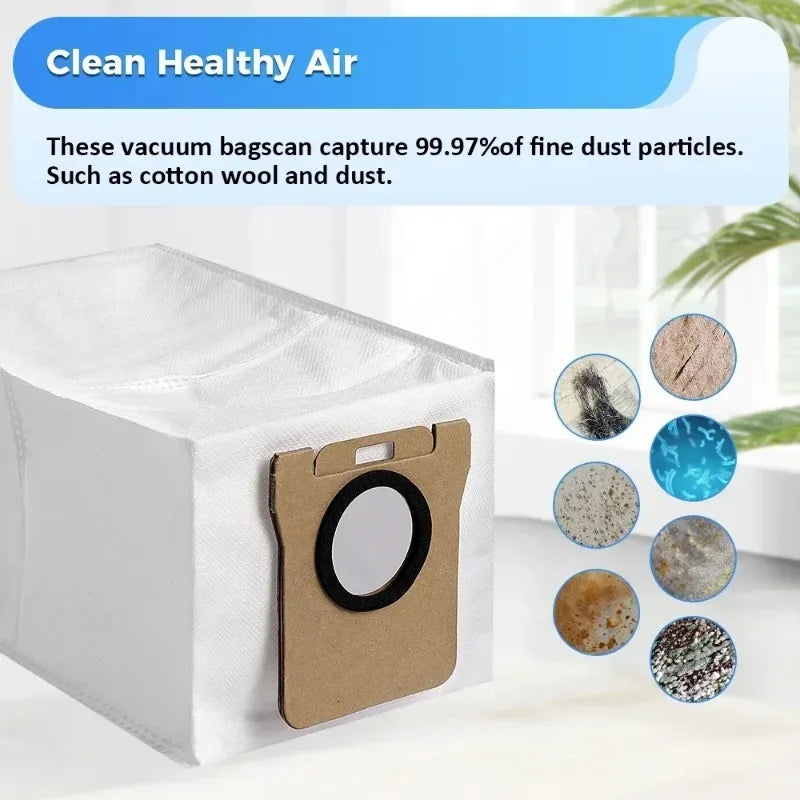 Dust Bag Mop Pads for Xiaomi X20 Plus /X20 Max /X10+ Mijia M