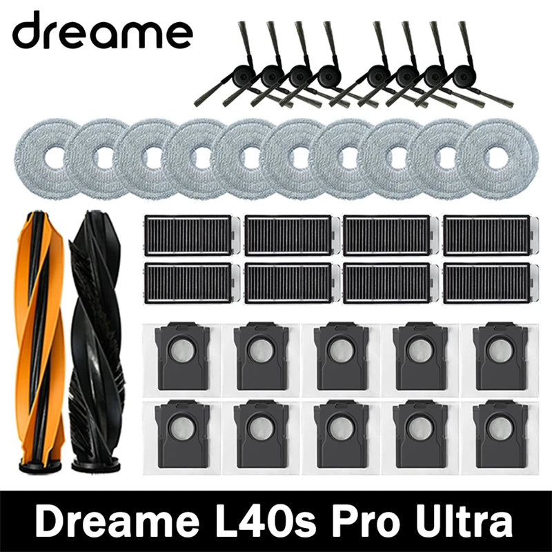 Dreame L40s Pro Ultra Robot Vacuum Cleaner Replacement Acces