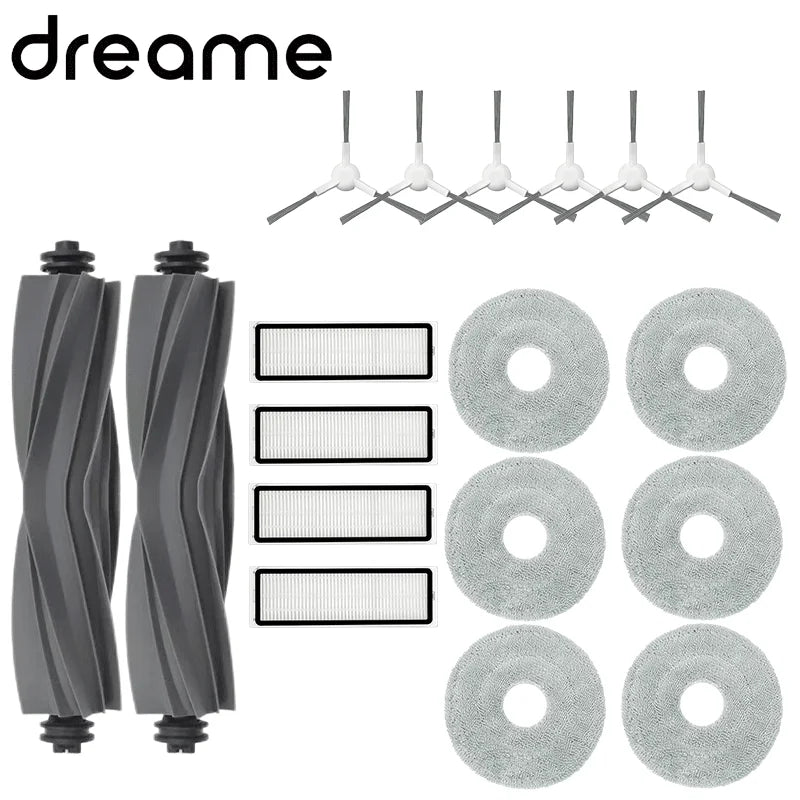 Dreame Bot L10 Prime / L10s Pro / L10 Pro Accessories Main Side Brush Hepa Filter Mop Cloth Robot Replacement Spare Parts