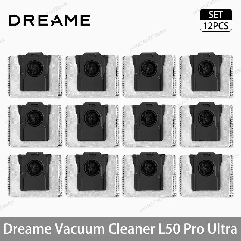 Dreame L50 Pro Ultra Robot Vacuum Cleaner Replacement Accessories Main Side Brush Mop Cloth Hepa Filter Dust Bag Parts Spare