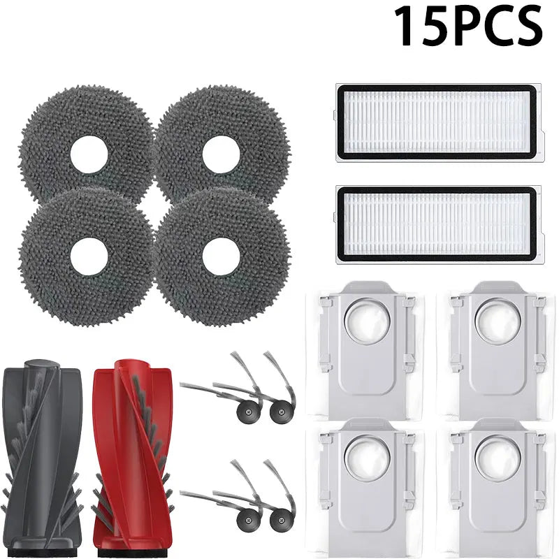 Roborock Qrevo 5AE / Curv / CurvC / Curv S5X 5A1 5XC / Edge / EdgeC / Edge S5A 5V1 Parts Brush Filter Mop Bag